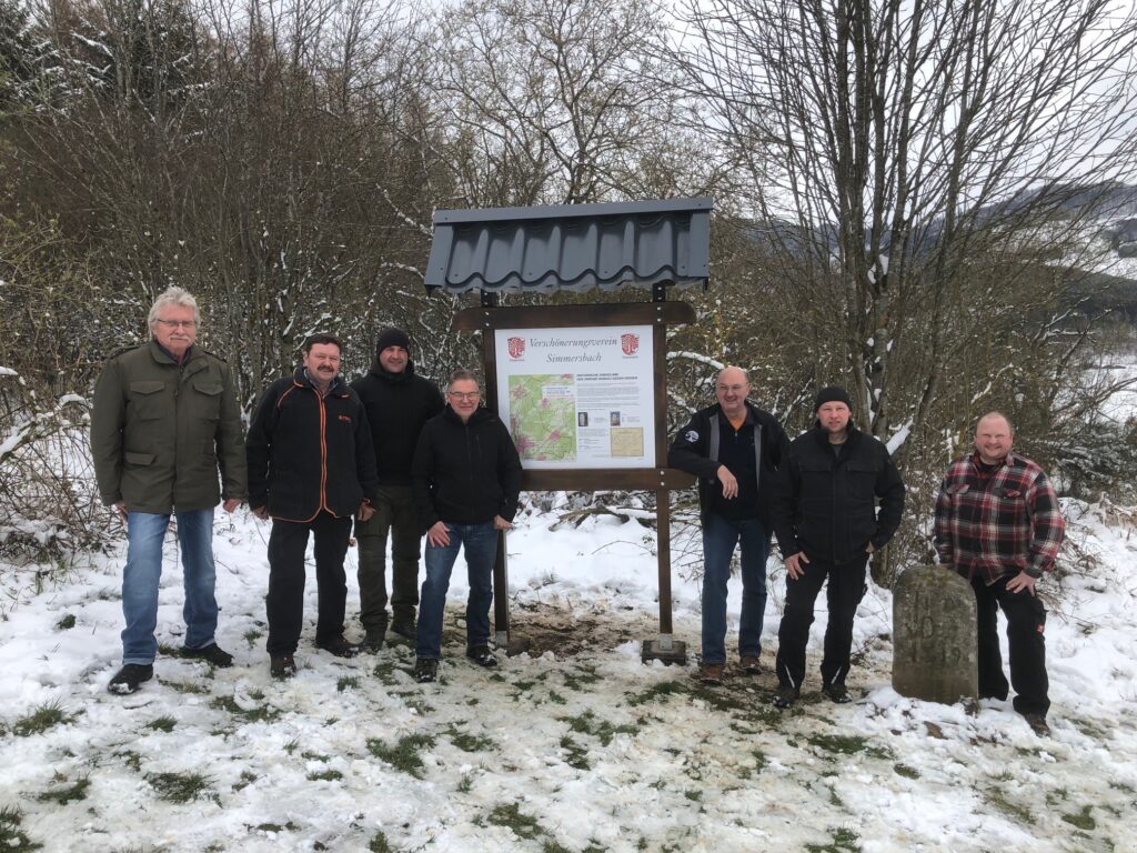Simmersbacher kümmern sich um die historische Grenze