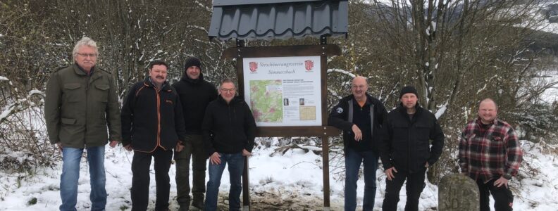 Simmersbacher kümmern sich um die historische Grenze