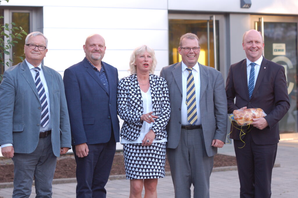 Staatssekretär Becker besuchte das Abschluss-Konzert.