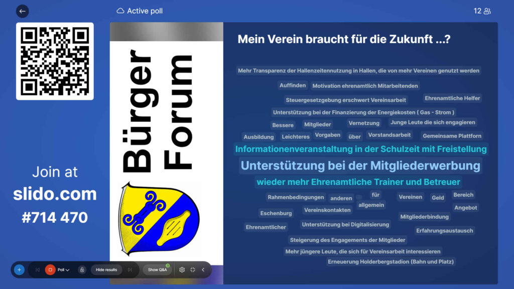 Wortwolke Vereins-Zukunft