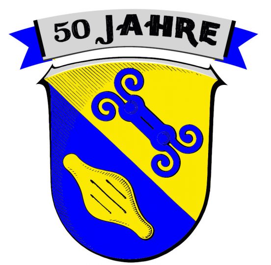 Jubiläums-Logo 50 Jahre Gemeinde Eschenburg